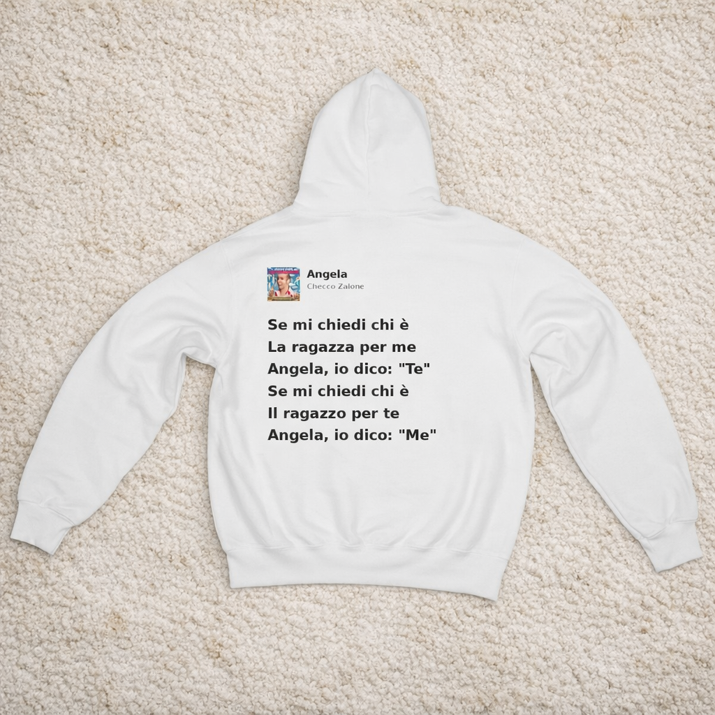 Felpa "ANGELA" Checco Zalone